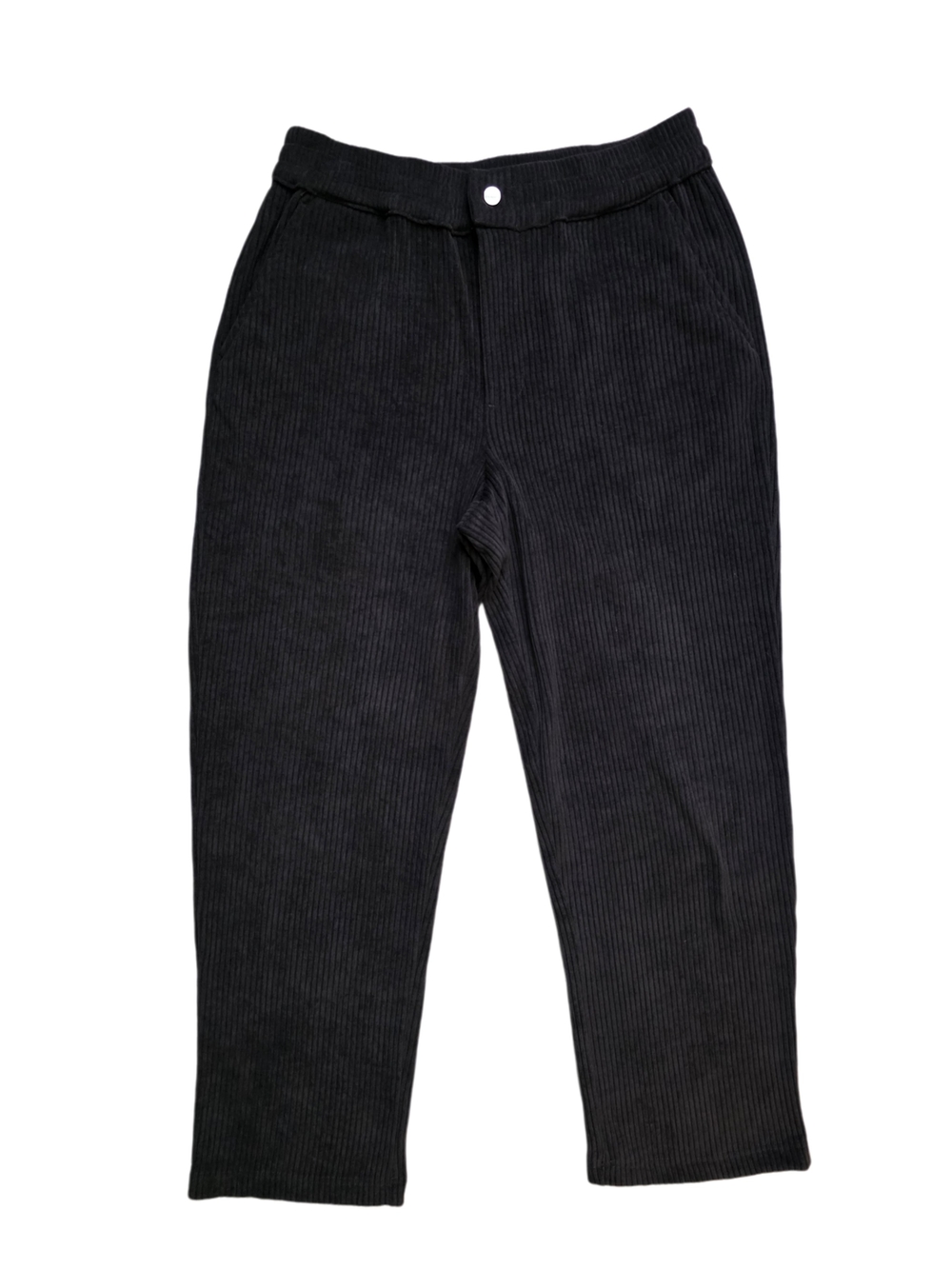 Jason Wu Dark Brown Ribbed Corduroy Trousers Size Medium